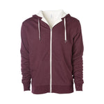Independent Trading Co EXP90SHZ Unisex Sherpa-Lined Hooded Sweatshirt