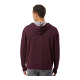 Independent Trading Co PRM90HTZ Unisex Heathered French Terry Full-Zip Hooded Sweatshirt