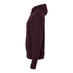 Independent Trading Co PRM90HTZ Unisex Heathered French Terry Full-Zip Hooded Sweatshirt