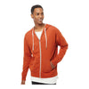 Independent Trading Co PRM90HTZ Unisex Heathered French Terry Full-Zip Hooded Sweatshirt