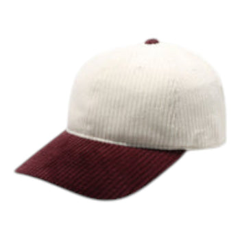 PitBull PB319T 6 Panel Corduroy Two-Tone Unstructured Cap
