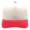 PitBull CDY10 5 Panel Two-Tone Cream Corduroy Cap