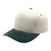 PitBull CDY10 5 Panel Two-Tone Cream Corduroy Cap
