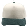 PitBull CDY10 5 Panel Two-Tone Cream Corduroy Cap