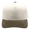 PitBull CDY10 5 Panel Two-Tone Cream Corduroy Cap