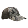 Cobra C112-D 6 Panel Distressed Poly/Cotton Front Mesh Back Camo Cap