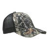 Cobra C112-D 6 Panel Distressed Poly/Cotton Front Mesh Back Camo Cap
