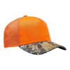 Cobra C112F-C 5 Panel Structured Poly/Cotton Camo Mesh Hat