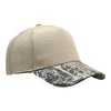 Cobra C112F-C 5 Panel Structured Poly/Cotton Camo Mesh Hat