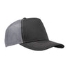 Cobra C112F 5-Panel Structured Poly/Cotton Front Mesh Back Hat