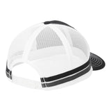 Port Authority C113 Two-Stripe Snapback Trucker Cap