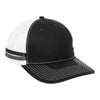 Port Authority C113 Two-Stripe Snapback Trucker Cap