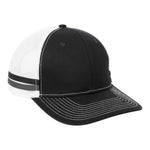 Port Authority C113 Two-Stripe Snapback Trucker Cap