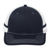 Port Authority C113 Two-Stripe Snapback Trucker Cap
