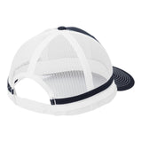 Port Authority C113 Two-Stripe Snapback Trucker Cap