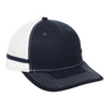Port Authority C113 Two-Stripe Snapback Trucker Cap