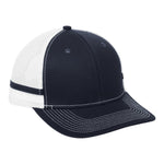 Port Authority C113 Two-Stripe Snapback Trucker Cap