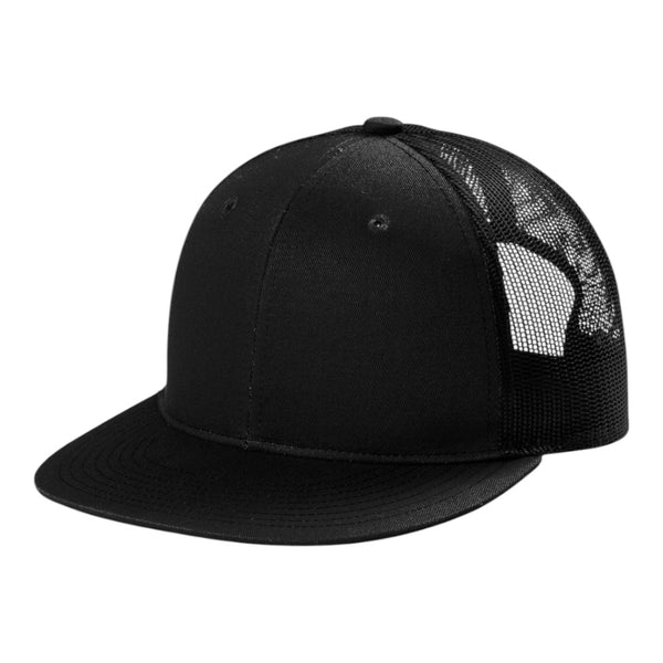 Port Authority C407 Snapback Flat Bill Trucker Cap