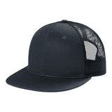 Port Authority C117 Snapback Flat Bill Trucker Cap