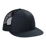 Port Authority C117 Snapback Flat Bill Trucker Cap
