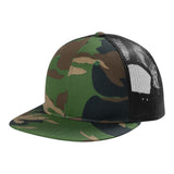 Port Authority C117 Snapback Flat Bill Trucker Cap