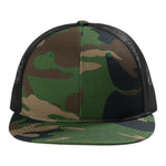 Port Authority C117 Snapback Flat Bill Trucker Cap