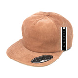 Academy Fits Corduroy Buckle Strapback Hat 3115B