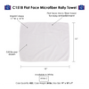 Carmel Towel C1518MF Flat Face Microfiber Rally Towel