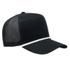Cobra C256M 5 panel Cotton Twill Front, Mesh Back, Rope cap