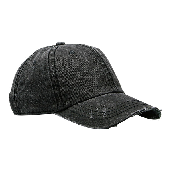 Cobra C324-D 6-Panel Unstructured Pigment Dyed Distressed Cotton Twill Cap