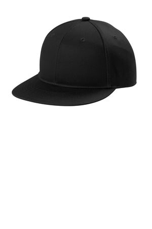 Port Authority C406 Snapback Flat Bill Cap - 