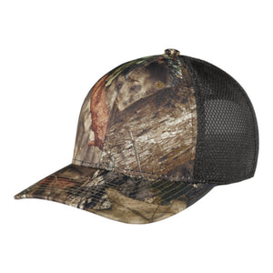 Port Authority® C892 Performance Camouflage Mesh Back Snapback Cap - 