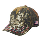Port & Company C909 Americana Contrast Stitch Camouflage Cap