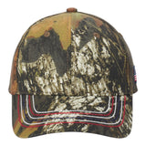 Port & Company C909 Americana Contrast Stitch Camouflage Cap