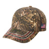Port & Company C909 Americana Contrast Stitch Camouflage Cap