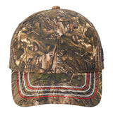 Port & Company C909 Americana Contrast Stitch Camouflage Cap