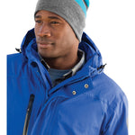 Port & Company C922 Fleece-Lined Striped Beanie Cap
