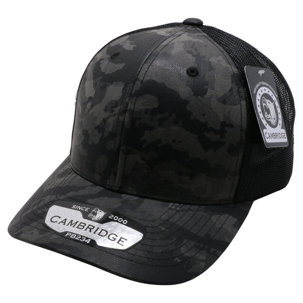 Pit Bull Cambridge PB234 Multi PU Mesh Trucker Hat
