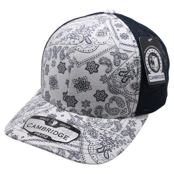 Pit Bull Cambridge PB252 Paisley Mesh Trucker Hat