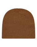 Cap America TKN28 USA-Made 8 1/2" Beanie Knit Cap