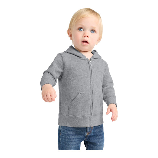 Port & Company CAR78IZH Infant Core Fleece Full-Zip Hooded Sweatshirt