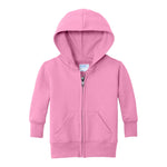 Port & Company CAR78IZH Infant Core Fleece Full-Zip Hooded Sweatshirt
