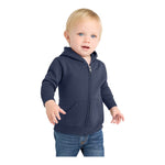 Port & Company CAR78IZH Infant Core Fleece Full-Zip Hooded Sweatshirt