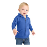 Port & Company CAR78IZH Infant Core Fleece Full-Zip Hooded Sweatshirt