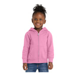Port & Company CAR78TZH Toddler Core Fleece Full-Zip Hooded Sweatshirt