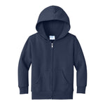 Port & Company CAR78TZH Toddler Core Fleece Full-Zip Hooded Sweatshirt