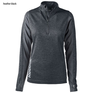 Reebok Ladies Crossover Quarter Zip Pullover 7261 - 