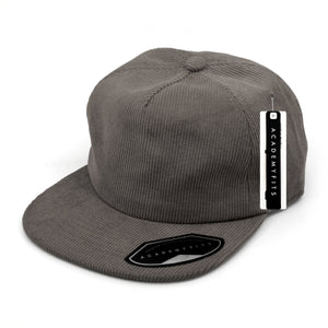 Academy Fits Corduroy Buckle Strapback Hat 3115B - 