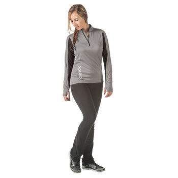 Reebok Ladies Crossover Quarter Zip Pullover 7261