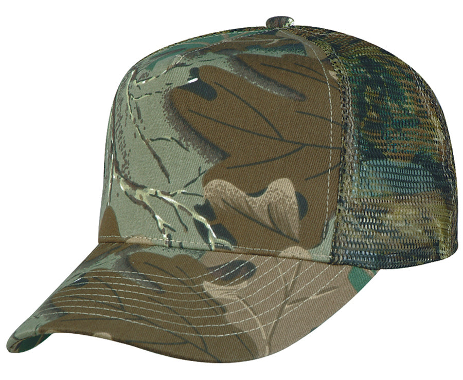 Nissun Cap Camouflage Mesh Back Trucker Hat, 5 Panel Camo - CMM – The ...